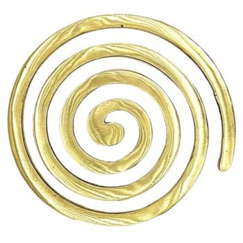 Brass Helix Vastu Remedies for North-West Main Door, Entrance, Kitchen, Bedroom Vaastu Dosh Defects Home, Office, Shop, Factory